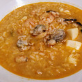 El cooksnap de Charo Valencia cuando hizo Arroz Caldoso con Gambas, Almejas y Calamar para Thermomix.