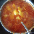 El cooksnap de Paco Medina cuando hizo Guisado de patatas con sepia y gambas.