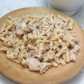 کوک اسنپ رضائیان بعد از امتحان کردن سالاد ماکارونی با مرغ 🥗.