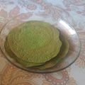 El cooksnap de Edith Arguello cuando hizo Crepes de espinacas con relleno vegie.