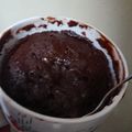 El cooksnap de Juan Pedro Rodriguez Marrero cuando hizo Mugcake de Nocilla.