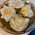 El cooksnap de Eduardo Agudo Alba cuando hizo Judías verdes de lata con ketchup y huevos fritos.