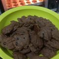 Cooksnap dari Mamah Athif untuk resep Mini Chocochips cookies. Triple Coklat, Simple No mixer..!