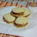 El cooksnap de Monica Carrizo cuando hizo Alfajores de coco y dulce de leche.
