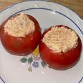 El cooksnap de maia cuando hizo Tomates rellenos de arroz, con y sin atun (sin mayonesa).