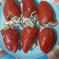 El cooksnap de Juan Antonio Iglesias cuando hizo Pimientos de piquillo rellenos con gulas.