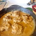 Kim Robinson's cooksnap of when they made Smothered cream of mushroom Hamburger steak.