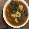 El cooksnap de Isidoro Martinez cuando hizo Estofado de ternera.
