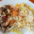 El cooksnap de Anahí Tahía Summer cuando hizo Riso e verza (arroz y repollo).