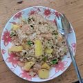 星塵 的 鳳梨蝦仁炒飯 cooksnap