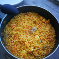 El cooksnap de Lagarto Ruiz cuando hizo Fideos con rape, almejas y gambas.