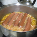 El cooksnap de Claudia Rojas cuando hizo Sopa de repollo blanco (Weißkohl Eintopf).