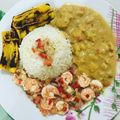 El cooksnap de Silvia Salas cuando hizo Ceviche de camaron.