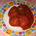 El cooksnap de Marta cuando hizo Albóndigas de calabacín con tomate casero.