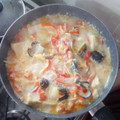 El cooksnap de RICK MENDIVELSO cuando hizo Moqueca de Peixe - (Moqueca Baiana).