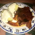 El cooksnap de Mafer Larriva cuando hizo Chuletas de cerdo caramelizadas.