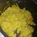 Cooksnap dari GinaSutopo untuk resep Nasi kuning bumbu racik ikan goreng