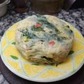 El cooksnap de María Luz Castellanos cuando hizo Soufflé de Espinaca.