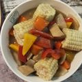 Joy的小廚房料理 的 滿滿蔬菜營養的白醬雞腿燉菜（鑄鐵鍋料理） cooksnap