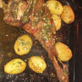 El cooksnap de Candy Olguin cuando hizo Pierna de cordero lechal al horno.