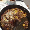 El cooksnap de Efren Alvarado cuando hizo Alambre de res.