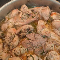 El cooksnap de inmaniznad cuando hizo Conejo al ajillo.