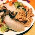 李雨青 的 (蔬食) 豆皮炒白菜 cooksnap