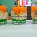 Rooma Srivastava का कुकस्नैप जब उन्होंने तिरंगा पेस्टी(Tiranga pastry recipem in Hindi) बनाया था।