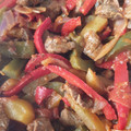 El cooksnap de Ernest Cassina cuando hizo Lomo saltado peruano.