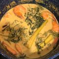 Cooksnap Noraisah Razali semasa beliau membuat Udang & Kangkung Masak Lemak Cili Padi.