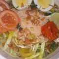 Cooksnap dari Fitzaki Kitchen untuk resep Soto ayam lamongan tabur koya