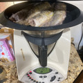 La cooksnap de Maria Pilar BartiSal cuando cocinó Menú completo: pisto y lubina con patatas y huevos (Thermomix)