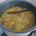 Cooksnap irfan semasa beliau membuat Eat Clean - Sup Ayam.