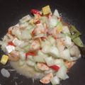 Cooksnap dari Vincentia R.Indah H untuk resep Tumis Oyong cah tahu dan udang