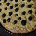 El cooksnap de Amparo Diaz cuando hizo Tarta de ricota y arándanos liviana (140cal por porción).