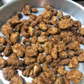El cooksnap de Verónica Lorea 🇦🇷 cuando hizo Garrapiñadas de maní.