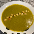 El cooksnap de Olalla cuando hizo Crema-sopa de grelos y garbanzos.