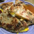 雯雯 的 層次分明的蔥油餅原來這樣做! 燙麵法 (影片教學) cooksnap