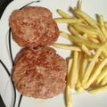 El cooksnap de Maribel cuando hizo Hamburguesas caseras con pechuga de pollo.