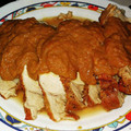 El cooksnap de Rubén Rubio cuando hizo Lomo de cerdo en salsa de naranja.