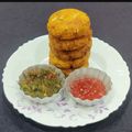 Gurusharan Kaur Bhatia का कुकस्नैप जब उन्होंने बाजरी आटे का बड़ा (Bajri aate ka bada recipe in Hindi) बनाया था।