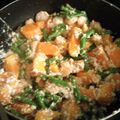 Laura's cooksnap of when they made Squash with coconut milk (ginataang kalabasa).