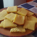 El cooksnap de Daniela Barreiro cuando hizo Fainá de queso.