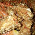 Cooksnap của Nano Blue khi họ làm theo món Cua Sốt Ớt Singapore (Chilli Crab)
