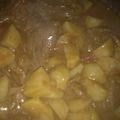 El cooksnap de Greysy Holguin Bustamante cuando hizo Arroz de coco con carne guisada y croquetas de plátano.