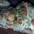 El cooksnap de Vanesa Nechi cuando hizo Masa para pizza (4 a 5 pizzas grandes).