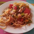 El cooksnap de Albino Alejandro Moreno Martínez cuando hizo Espaguetti con marisco.