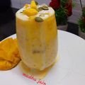 Madhu Jain का कुकस्नैप जब उन्होंने मैंगो सागो पुडिंग (Mango sago pudding recipe in Hindi) बनाया था।