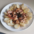 El cooksnap de Yannik cuando hizo Pulpo a la gallega.