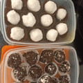 El cooksnap de Enrique Miguel Carnicero cuando hizo Energy balls de yogur y coco.